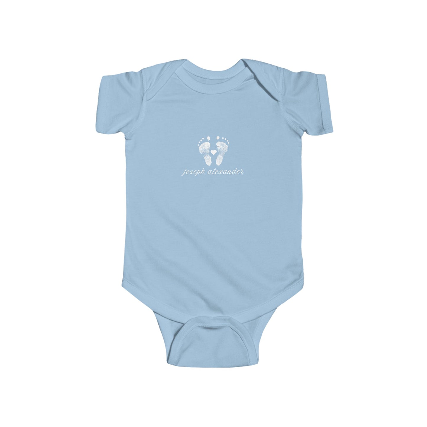 Close to My Heart - Baby Short Sleeve Cotton Onesie