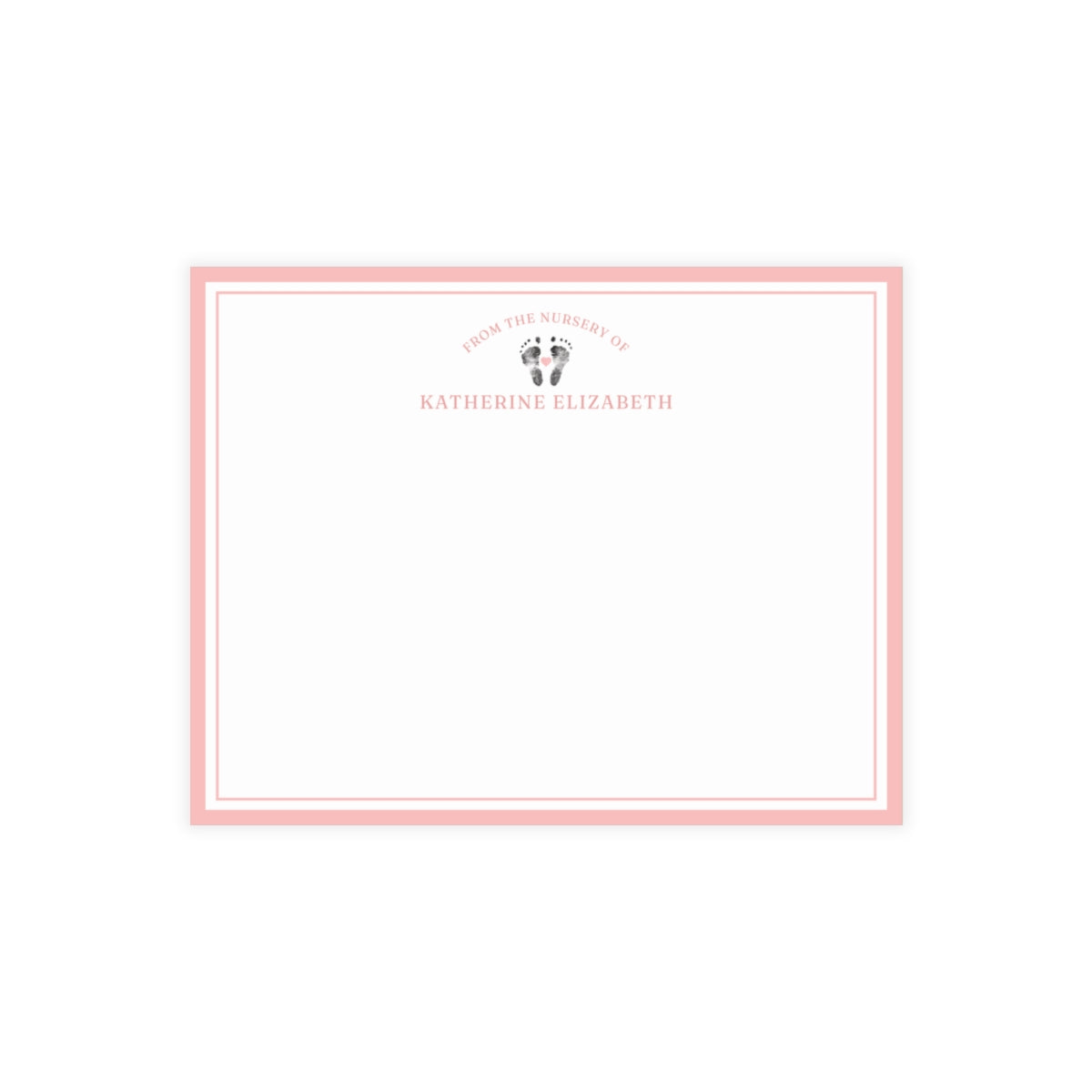 Nursery Stationery - Classic Border (5.5 x 4.25)