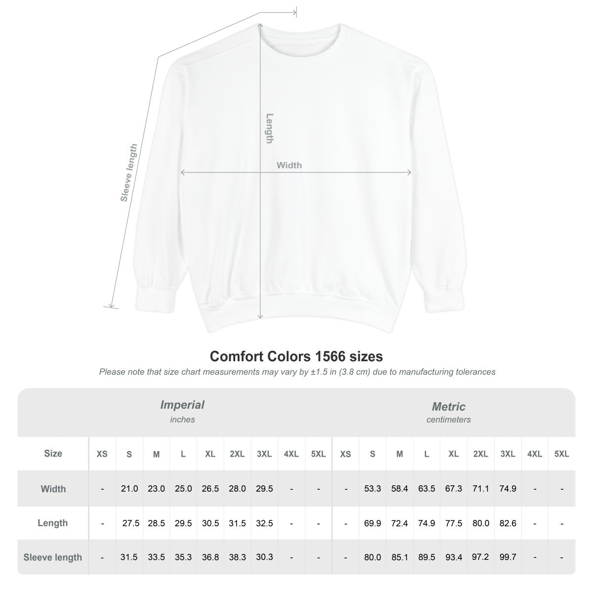 Close to My Heart - Comfort Colors Sweatshirt (Unisex)