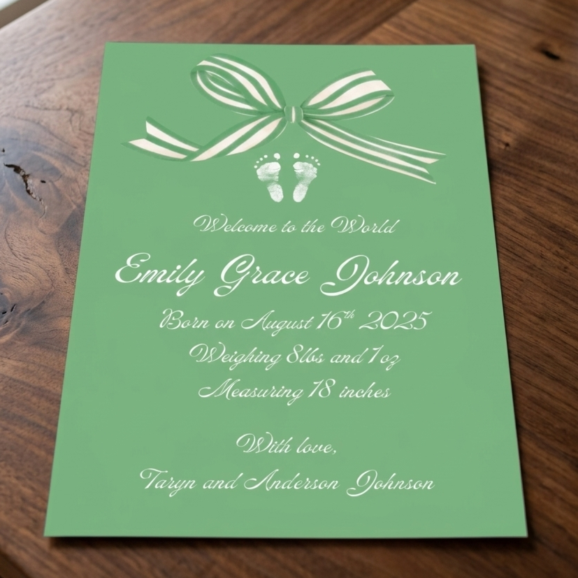 Baby Announcements & Stationery