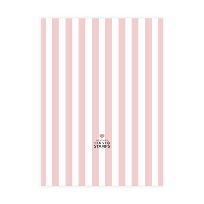 Birth Announcement - Bundles of Bows (5 x 7)