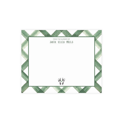Nursery Stationery - Crosshatch (5.5 x 4.25)
