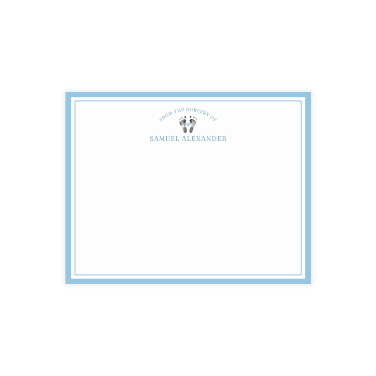 Nursery Stationery - Classic Border (5.5 x 4.25)