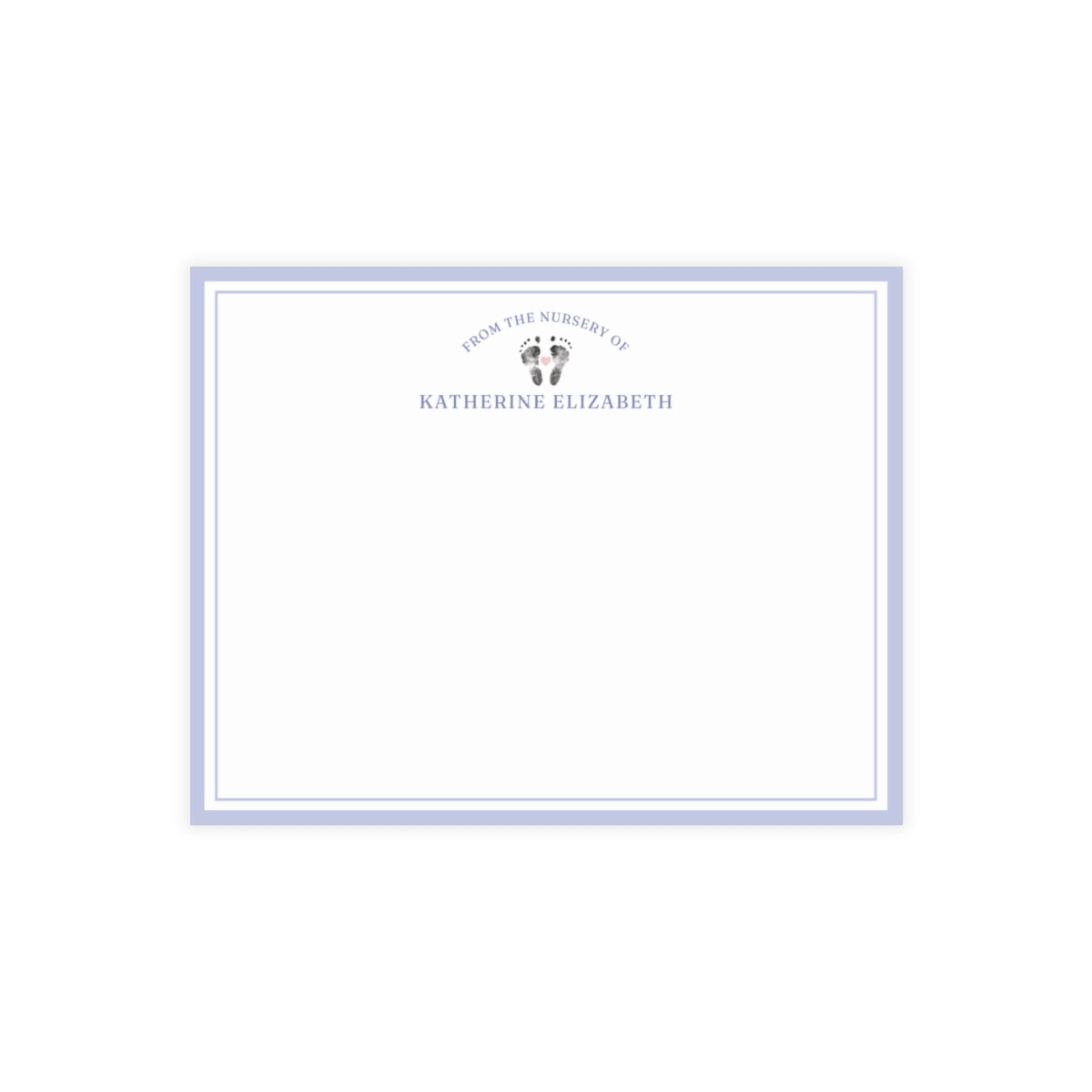 Nursery Stationery - Classic Border (5.5 x 4.25)