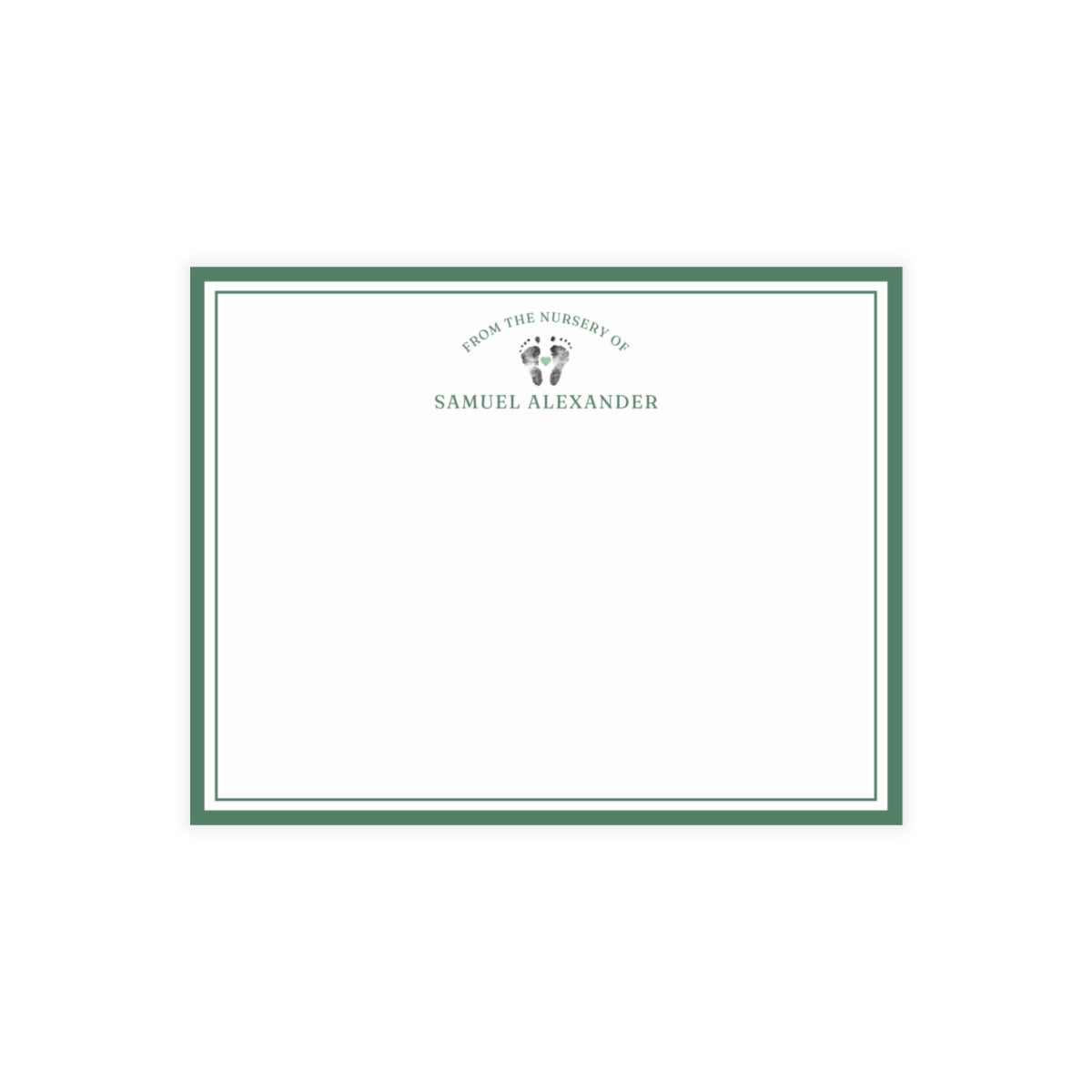 Nursery Stationery - Classic Border (5.5 x 4.25)