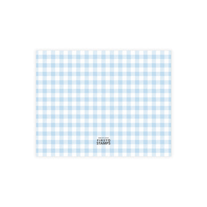 Nursery Stationery - Gingham (5.5 x 4.25)