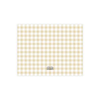 Nursery Stationery - Gingham (5.5 x 4.25)