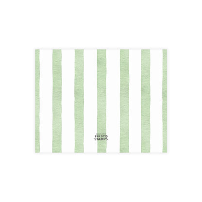 Nursery Stationery - Watercolor Stripes (5.5 x 4.25)
